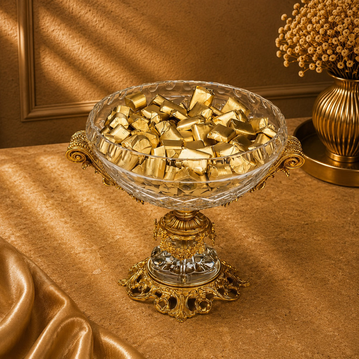 I BIAGI Crystal Bowl - Mix Chocolate