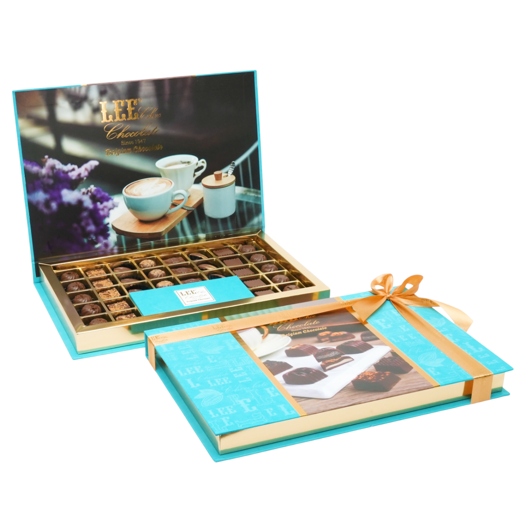 Assorted Fresh Chocolate Box (Coffee Themed 3) — علبة شوكولاتة طازجة مشكلة