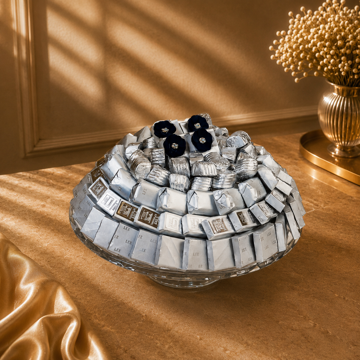 Crystal Dalian Bowl - Mix Chocolate
