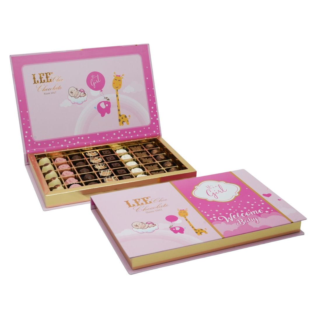 New born assorted mix chocolate box — علبة شوكولاتة مشكلة للمواليد