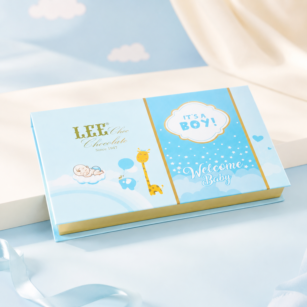 New Born Mix Chocolate Box - Baby Boy