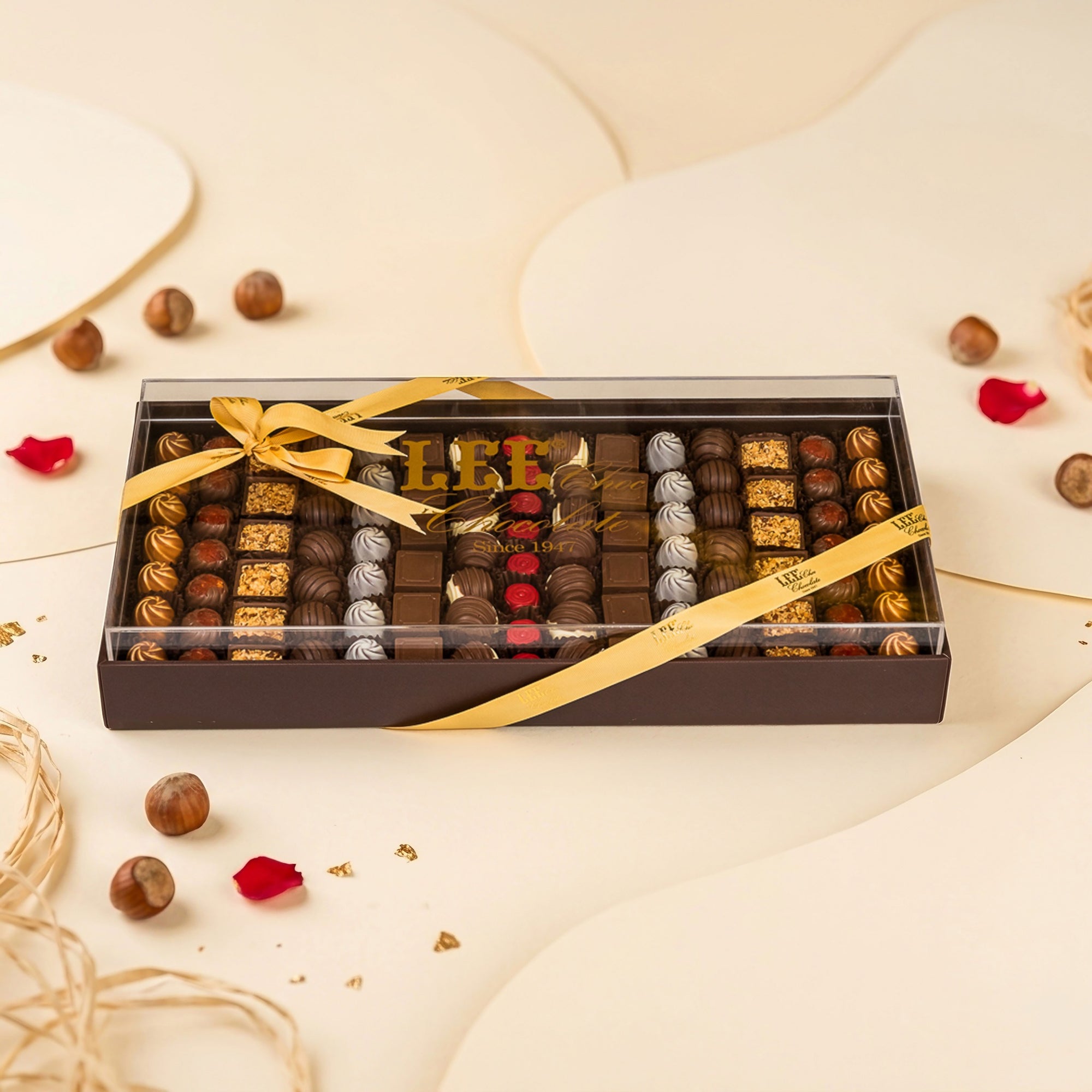 Lee Leather Box - Mix Chocolate