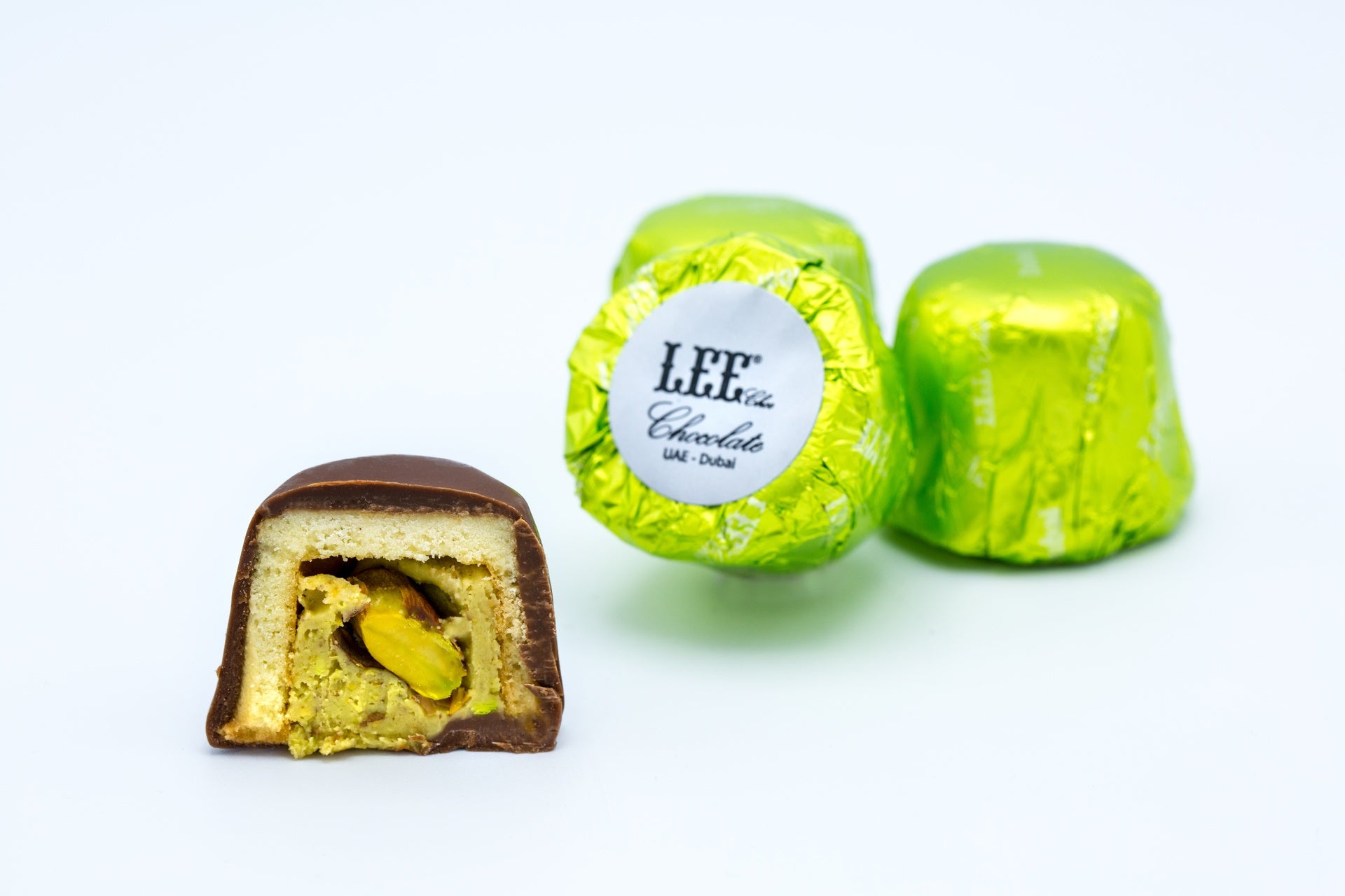 Pistachio Petitfour — شوكولا بتي فور فستق